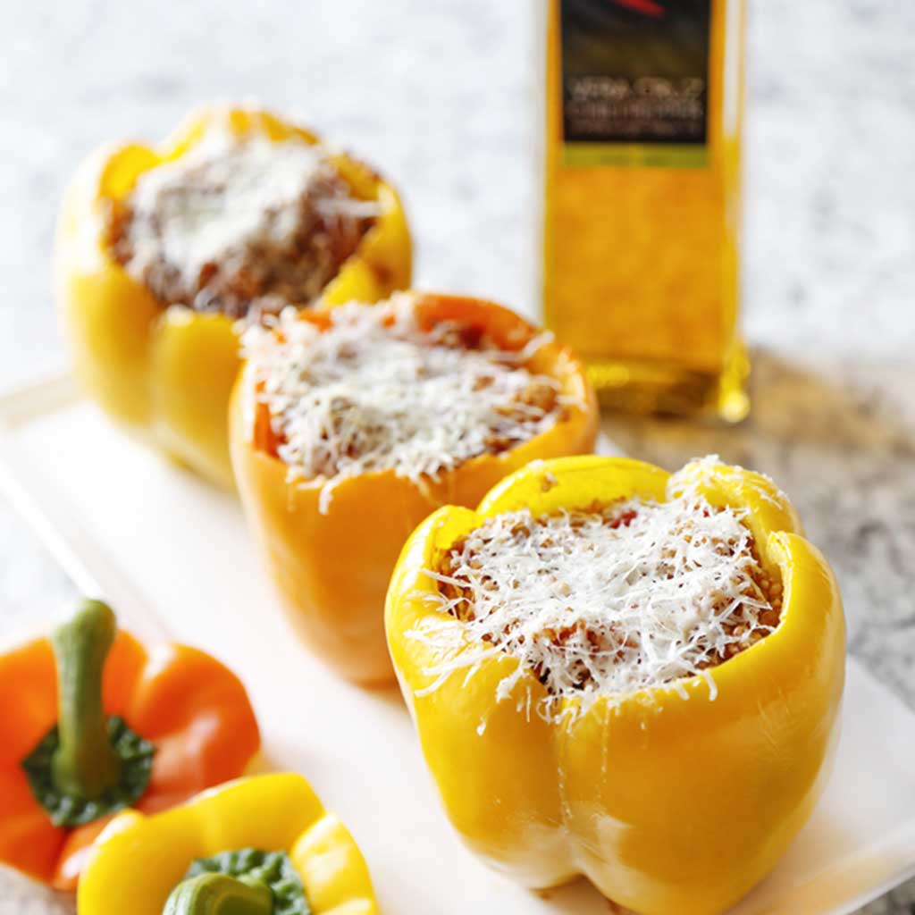 Mexican Quinoa Stuffed Pepper Recipe | Seared Living – SEARED LIVING