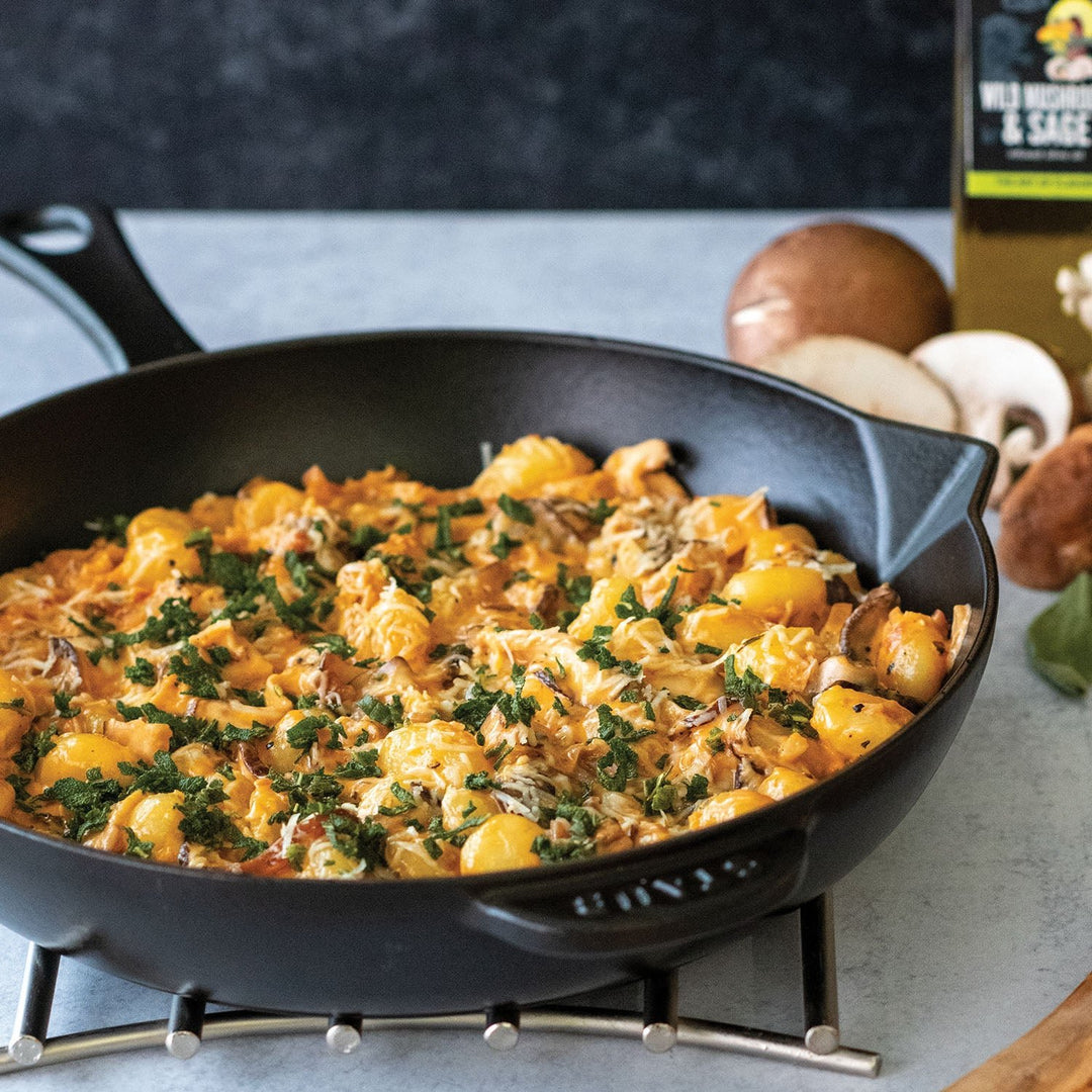 Creamy Wild Mushroom & Sage Gnocchi - SEARED LIVING