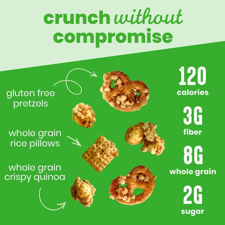 Marimix Crunch-Baked Snackmix - Hatch Chili Lime - Minis - 1.06oz