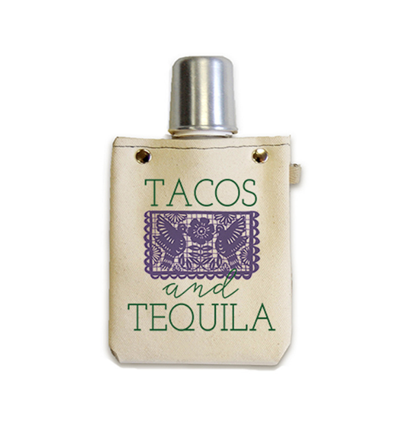 Tacos n Tequila Flask (4oz)