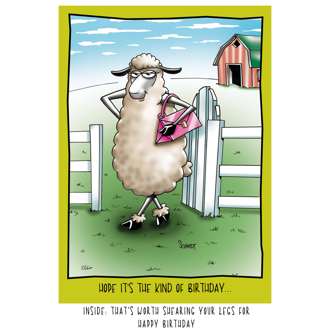 Sheered Sheep | Funny Card For Woman
