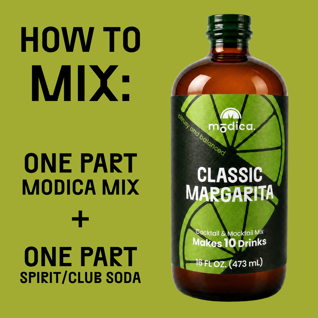 Classic Margarita Cocktail & Mocktail Mix + Kit