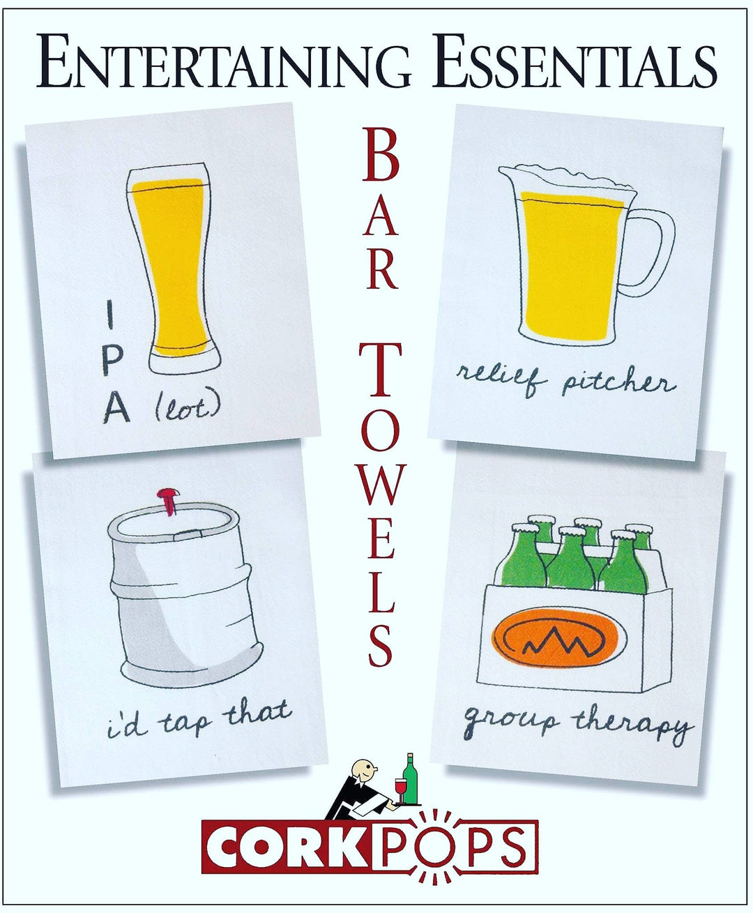 I'd Tap That Beer Bar Towel