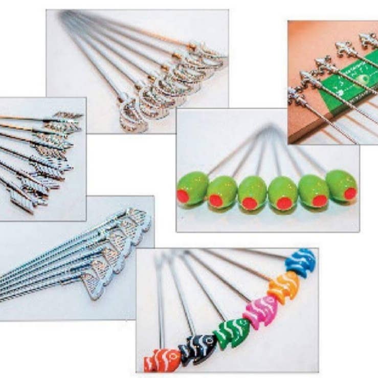 Tropical Fish Cocktail Picks