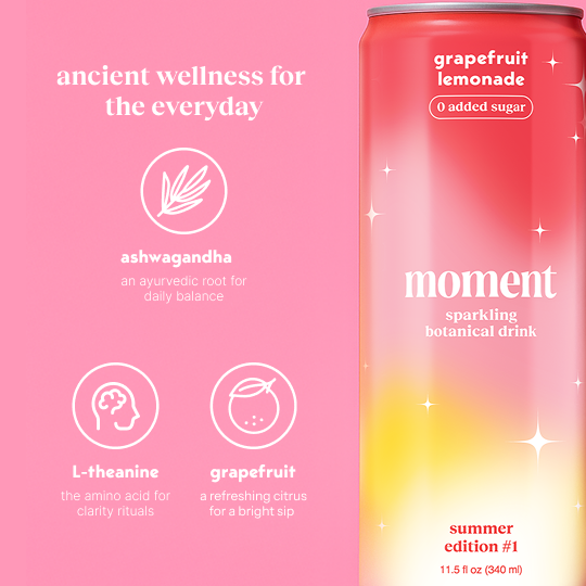 MOMENT Grapefruit Lemonade