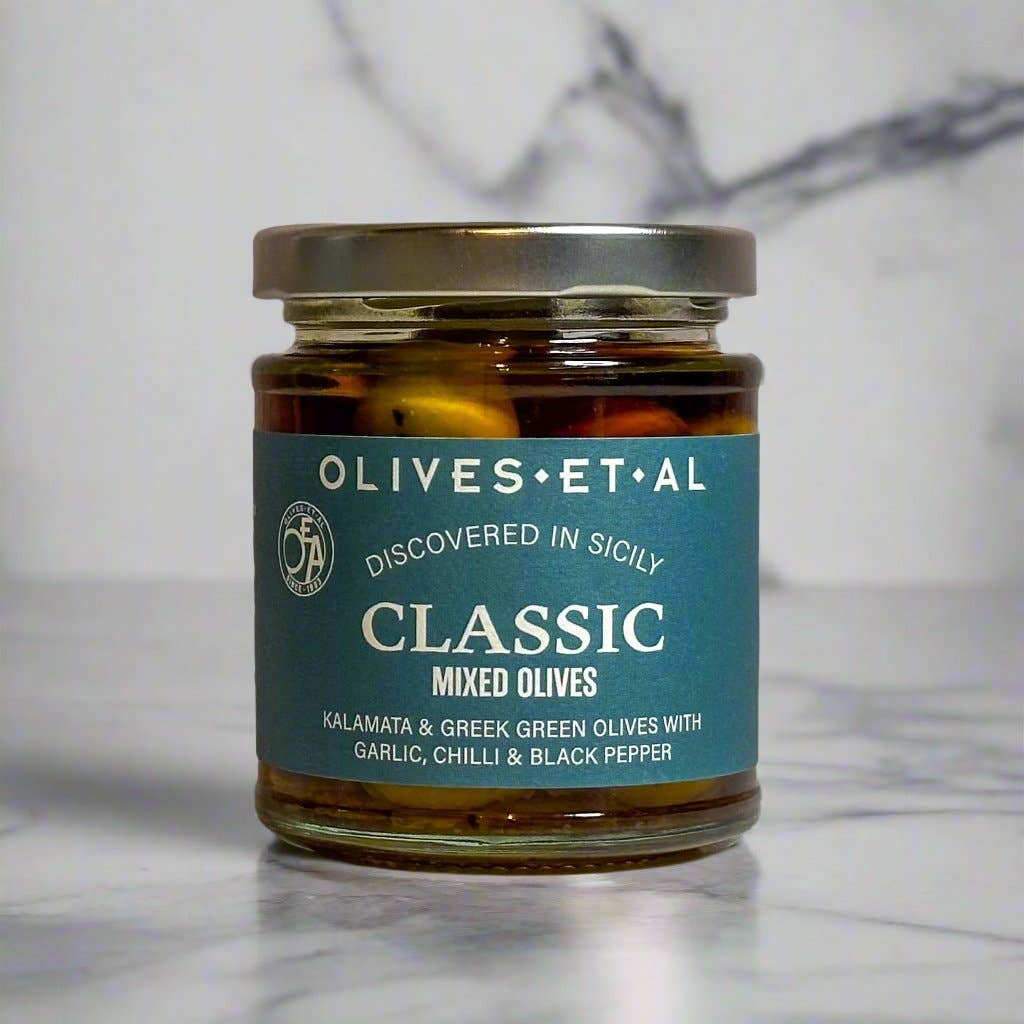Classic Mixed Olives (Chilli & Garlic Whole Olives)