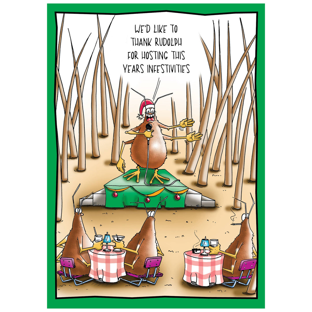 Infestivities | Funny Christmas Card
