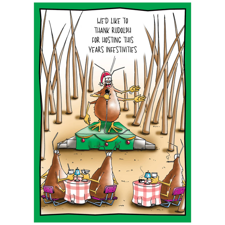 Infestivities | Funny Christmas Card