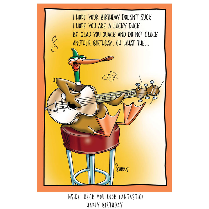 Singing Duck | Hilarious Birthday Card