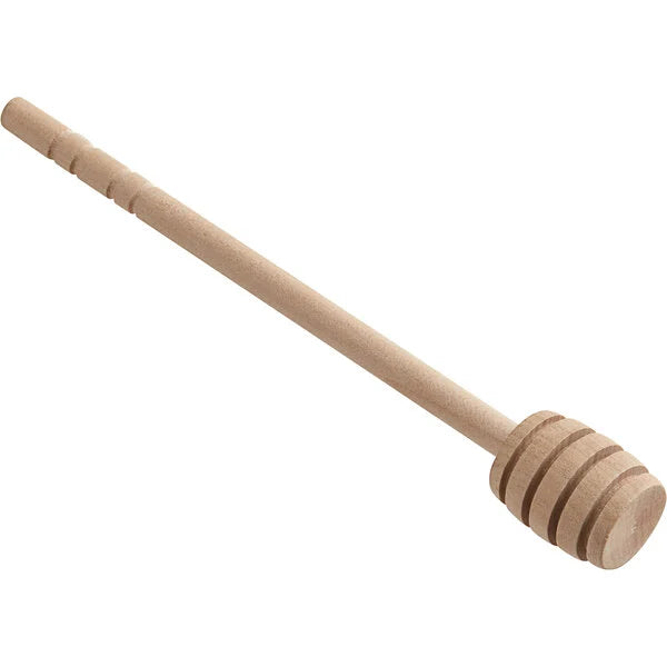Wood Honey Dipper -6 inch - Indulge Snacks