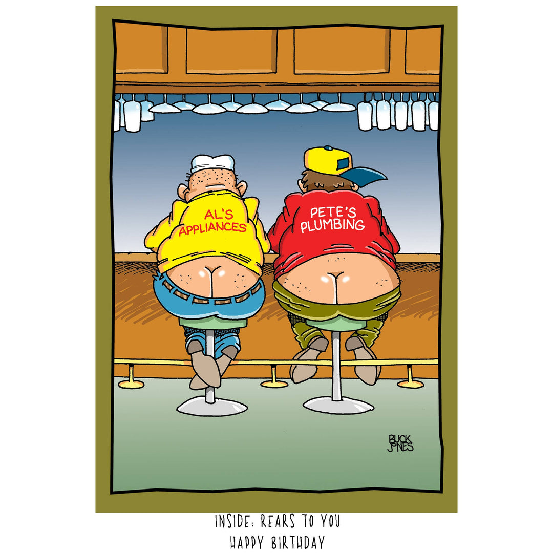 Rears to you | Funny Birthday Card