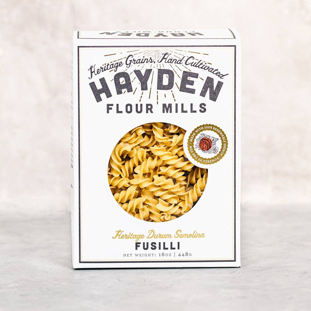 Fusilli - Dried Pasta - Hayden Flour Mill