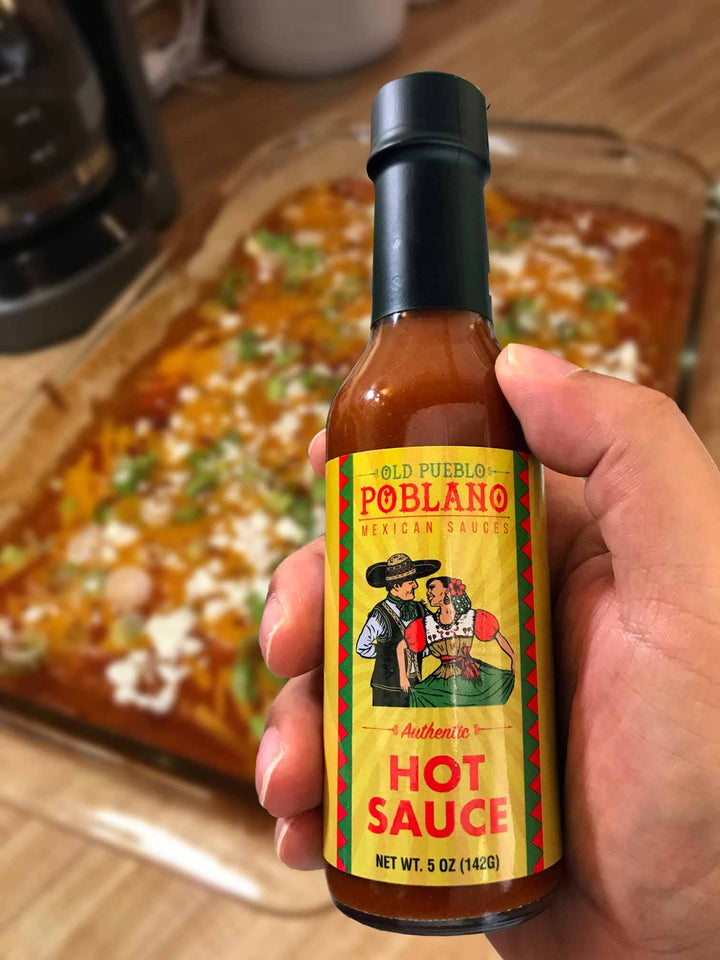 Old Pueblo Poblano Authentic Mexican Hot Sauce