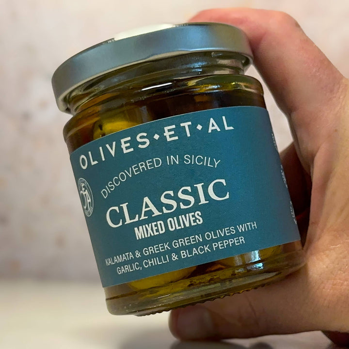 Classic Mixed Olives (Chilli & Garlic Whole Olives)