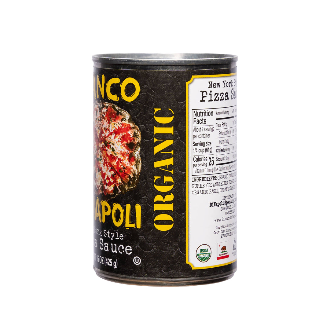 Bianco DiNapoli Organic New York Style Pizza Sauce  15 oz