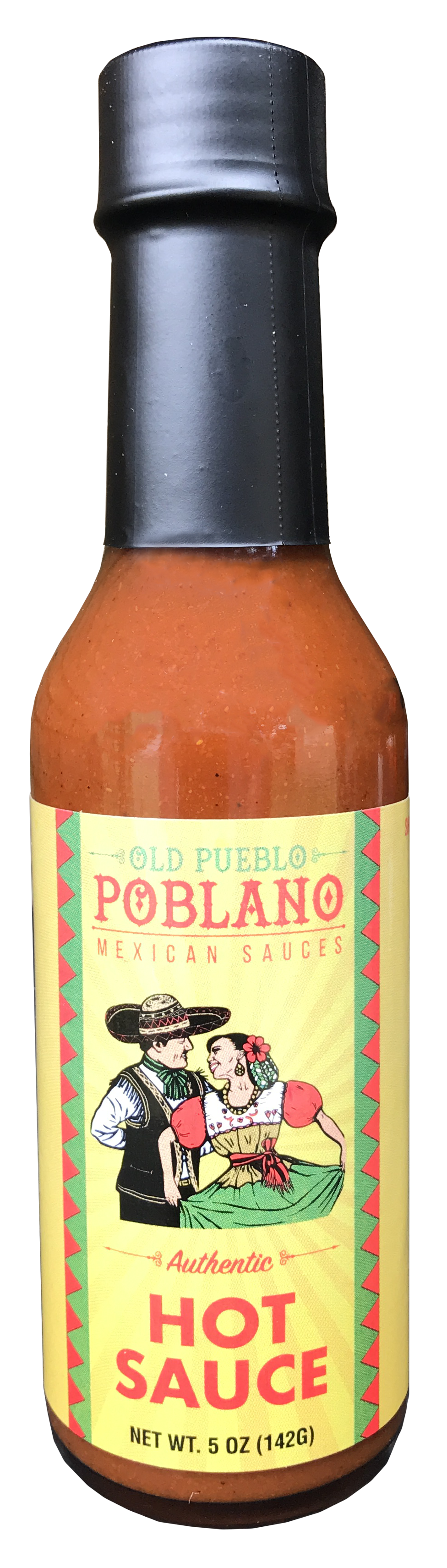 Old Pueblo Poblano Authentic Mexican Hot Sauce