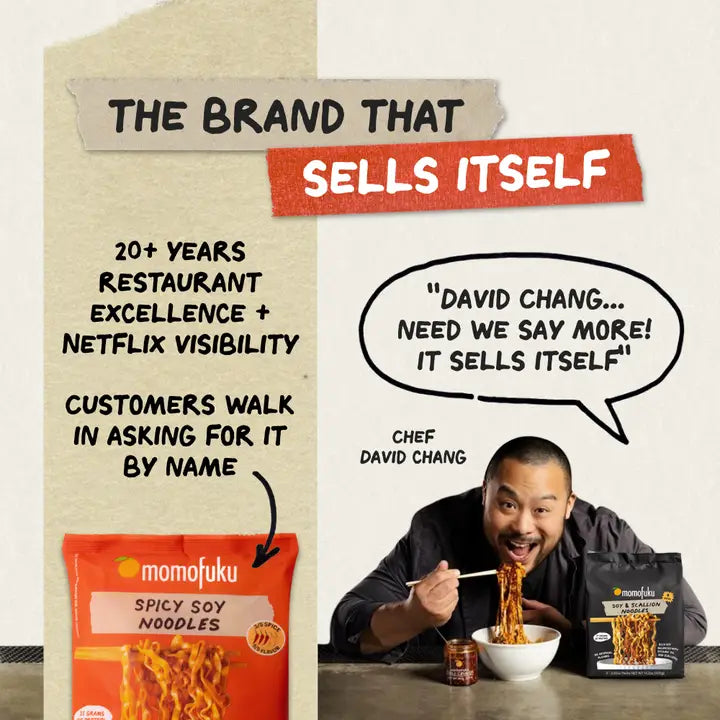 Momofuku Spicy Soy Ramen Noodles