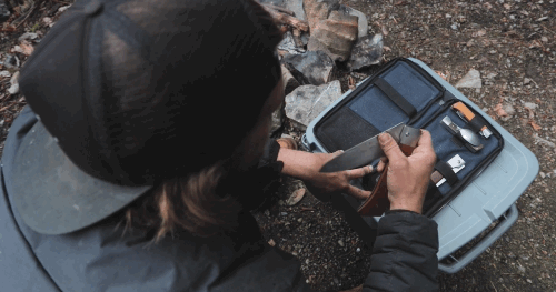 Adventure Chef Maple Folding Chef's Knife - 6"