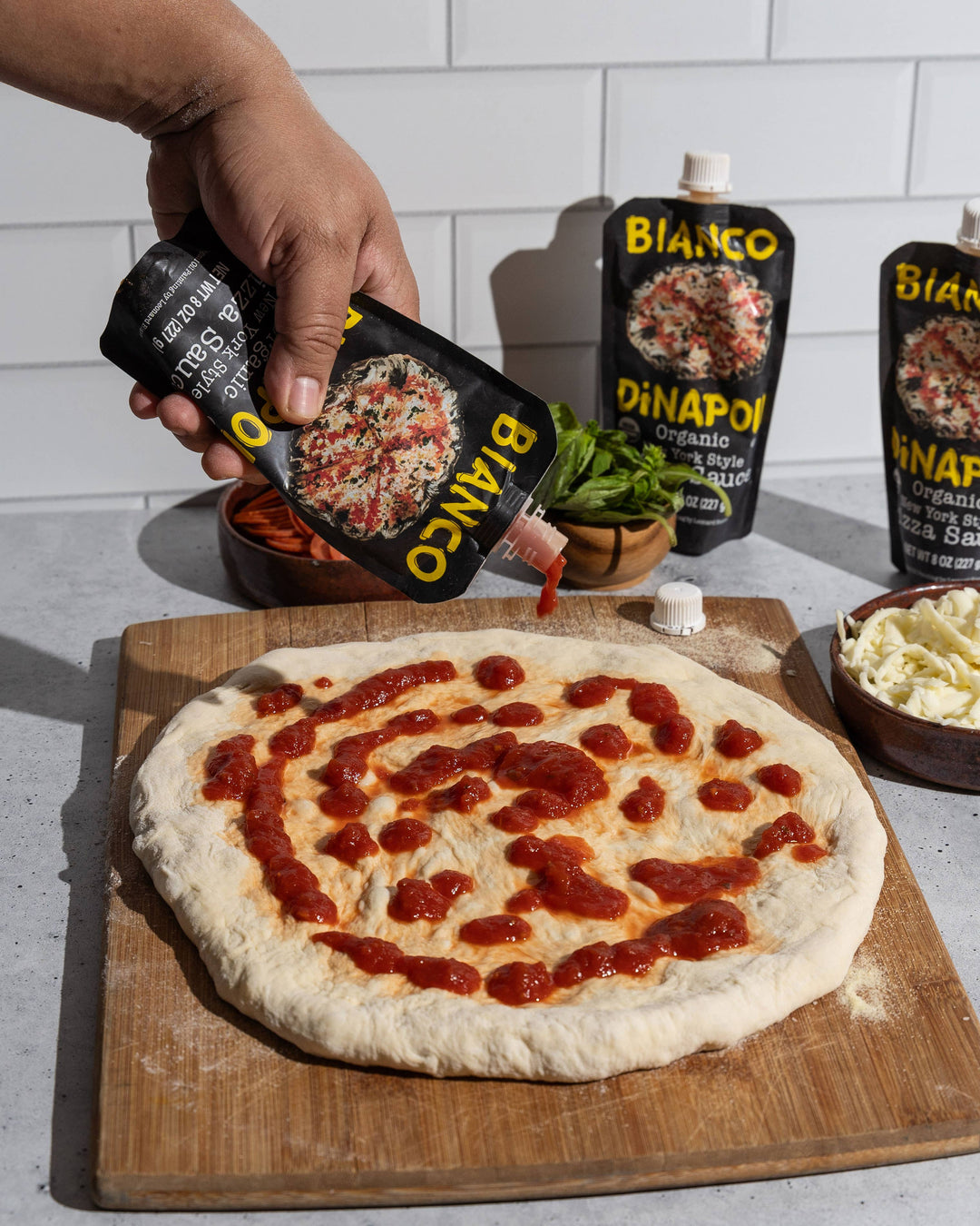Organic New York Style Pizza Sauce 8 oz Pouch