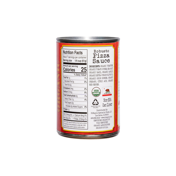 Organic Robusto Pizza Sauce 15oz