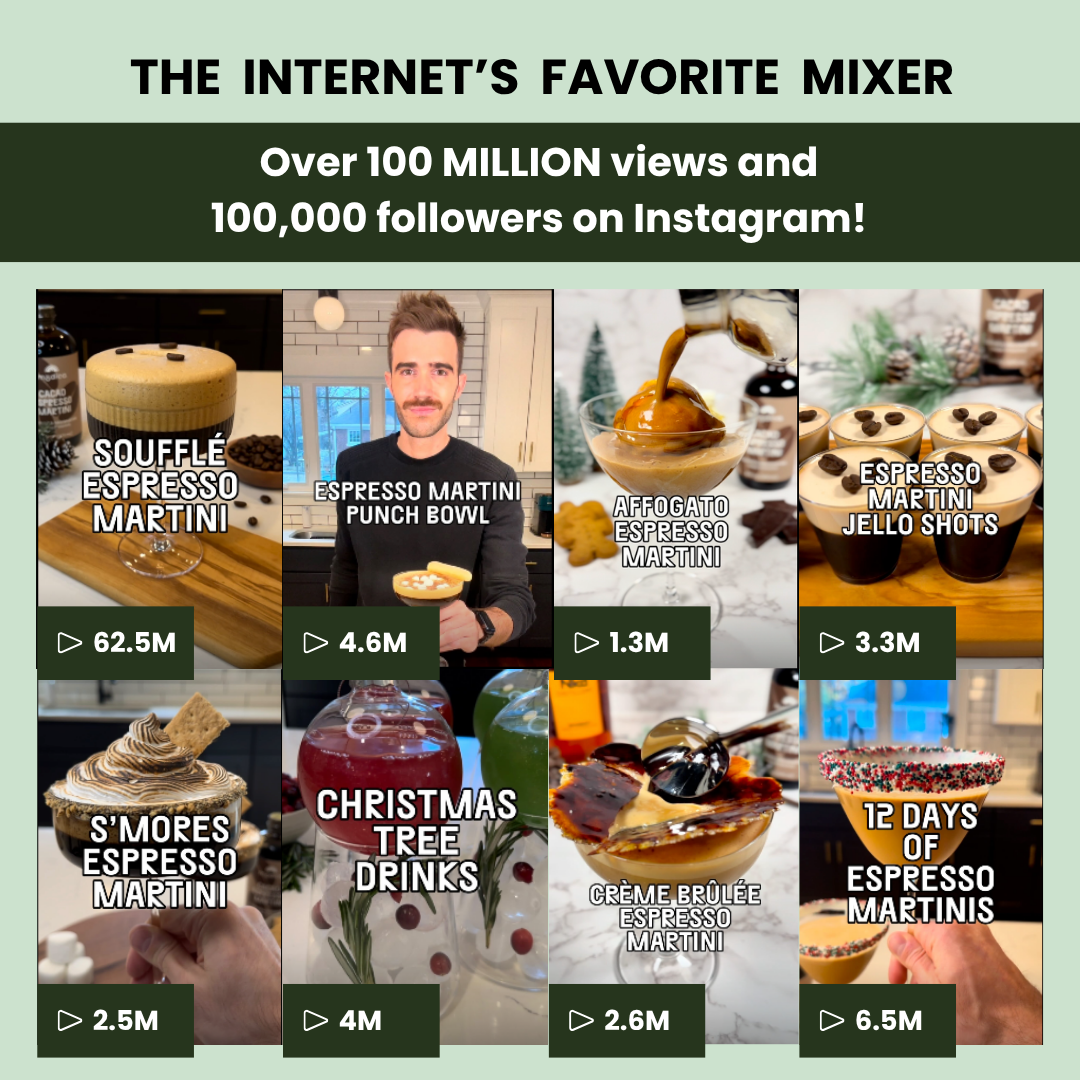 Cucumber Margarita Cocktail & Mocktail Mix