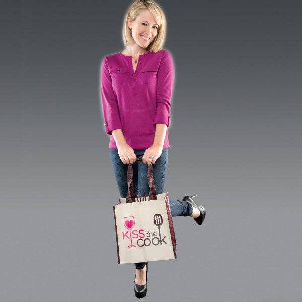 Reusable Bag - Kiss the Cook - Small Bag