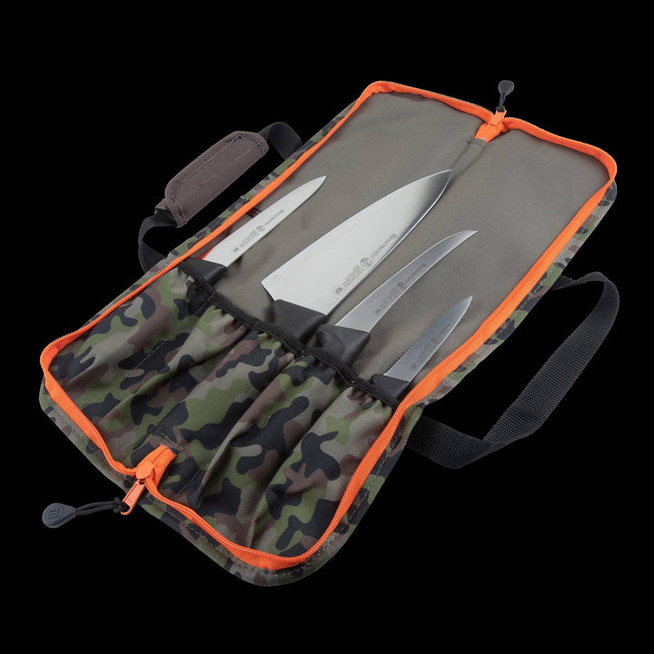 Camouflage Knife Roll - 5 Pocket