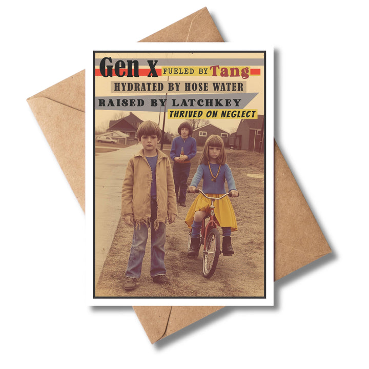 Funny Card - Gen X fueled by Tang...