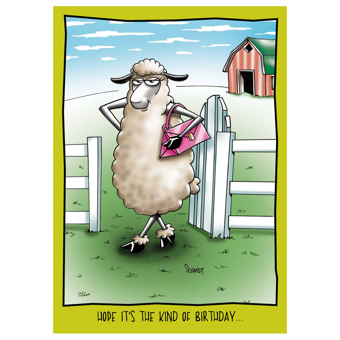 Sheered Sheep | Funny Card For Woman