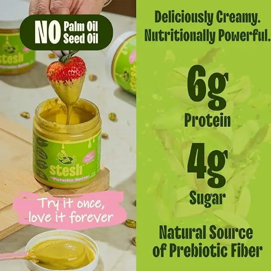 Stesh Pistachio Butter  8 oz