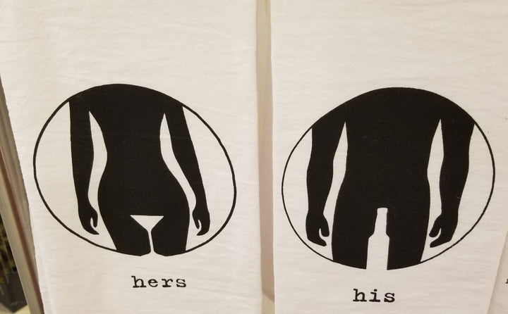 " Hers"  Bar Towel