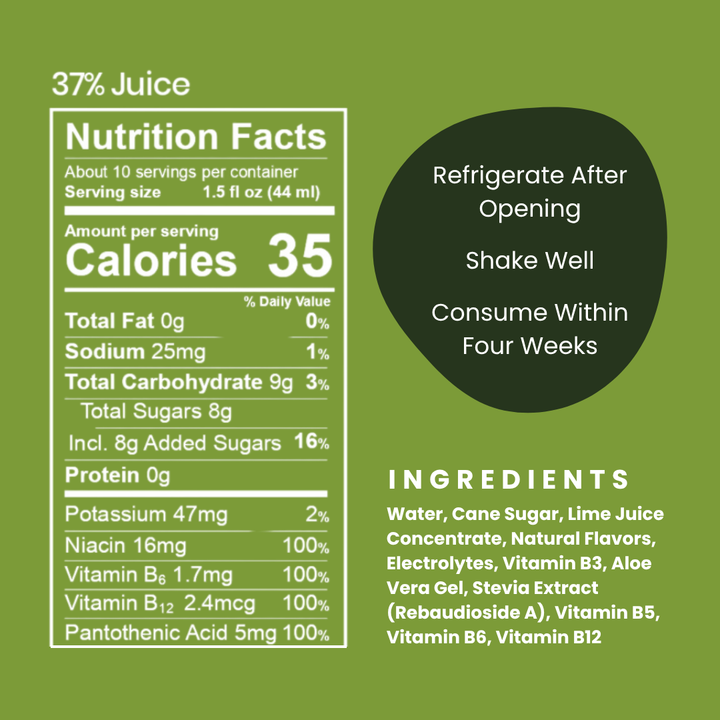 Cucumber Margarita Cocktail & Mocktail Mix