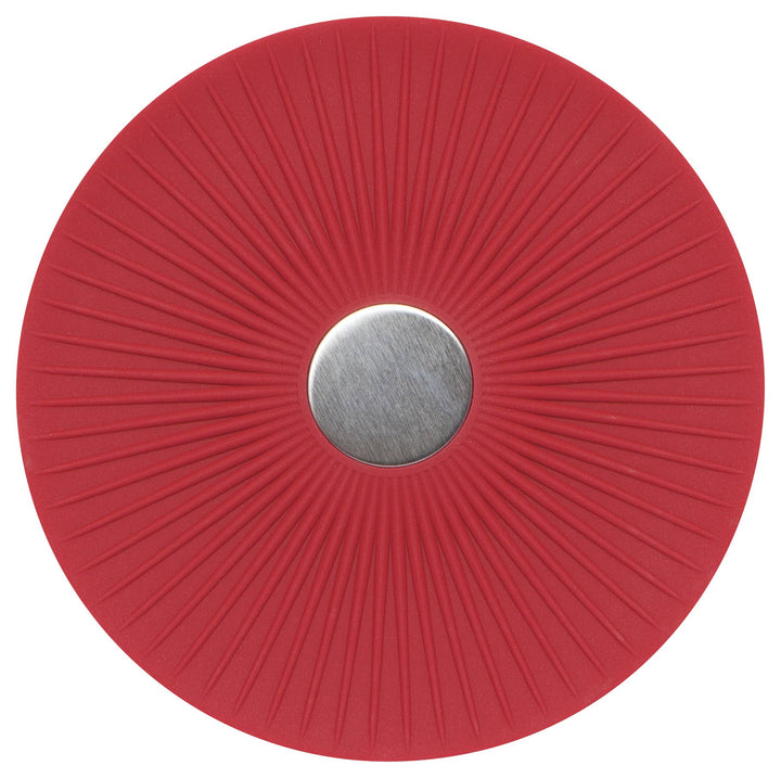 Carmine Magnetic Silicone Trivet