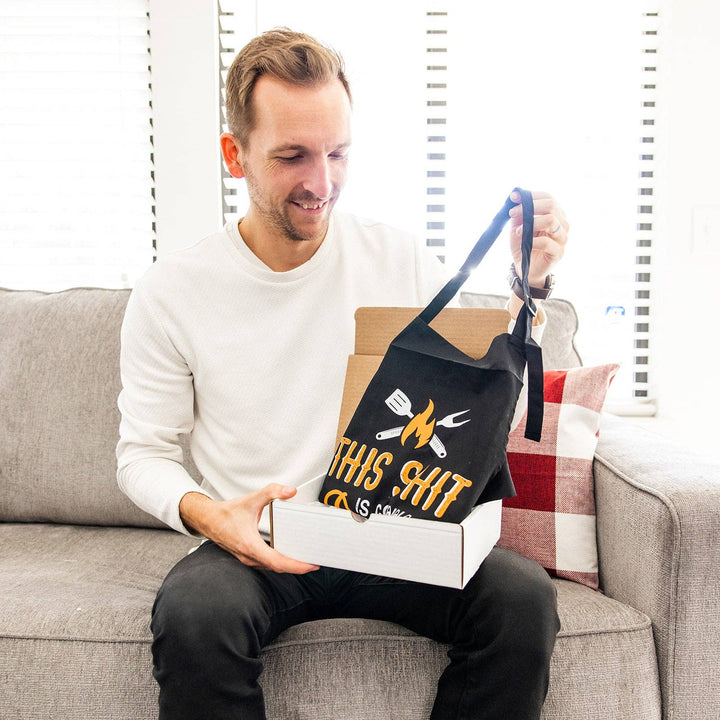 This Sh*t Is Delicious Apron - Funny Grilling Apron