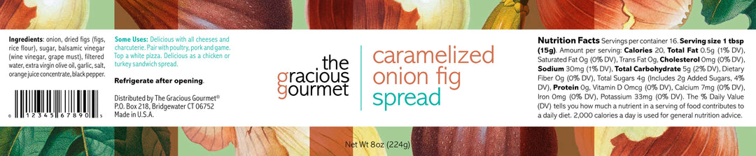 Caramelized Onion Fig Spread