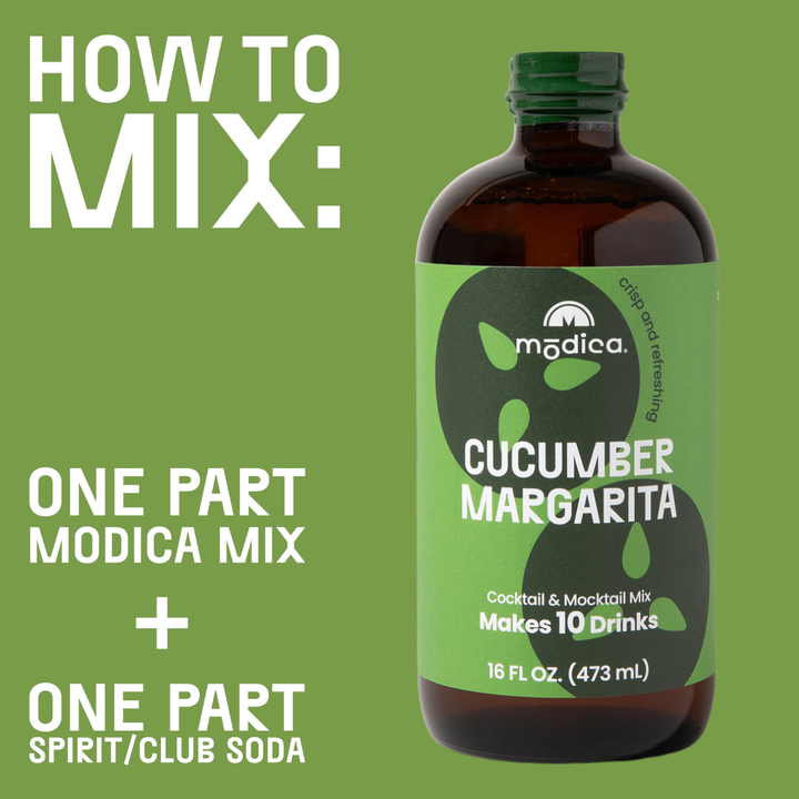 Cucumber Margarita Cocktail & Mocktail Mix