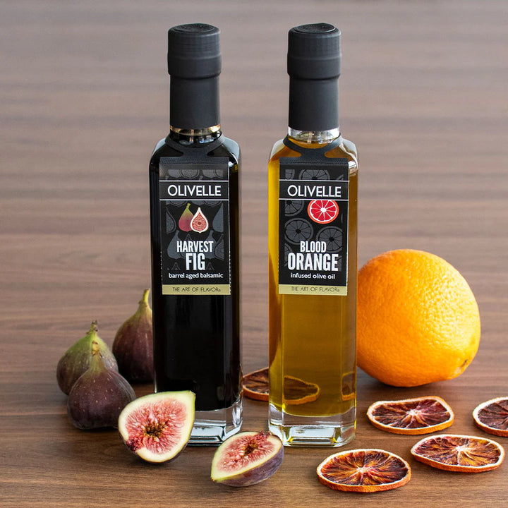 Perfect Pairing: Blood Orange Infused Olive Oil & Harvest Fig Barrel Aged Balsamic
