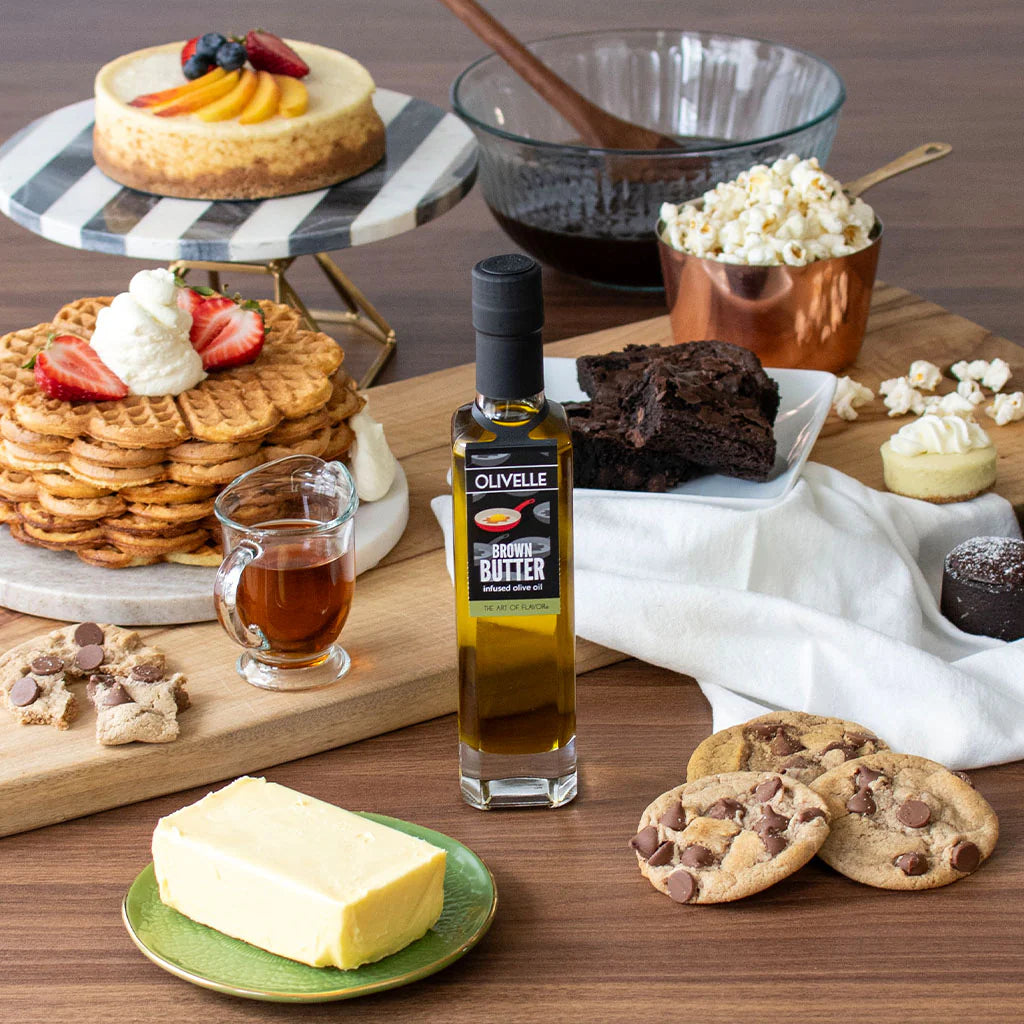 Brown Butter Infused Olive Oil