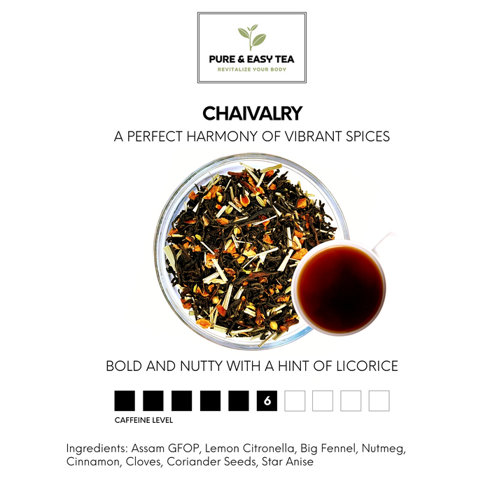 Chaivalry "Luxury Loose Tea Collection" Pure & Easy Tea
