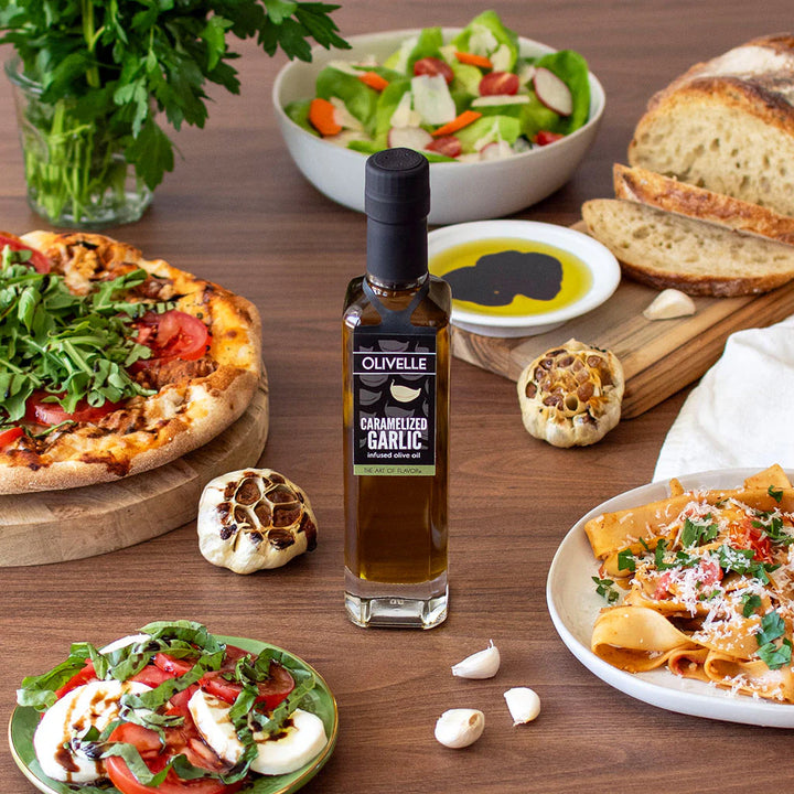 Caramelized Garlic Infused Olive Oil