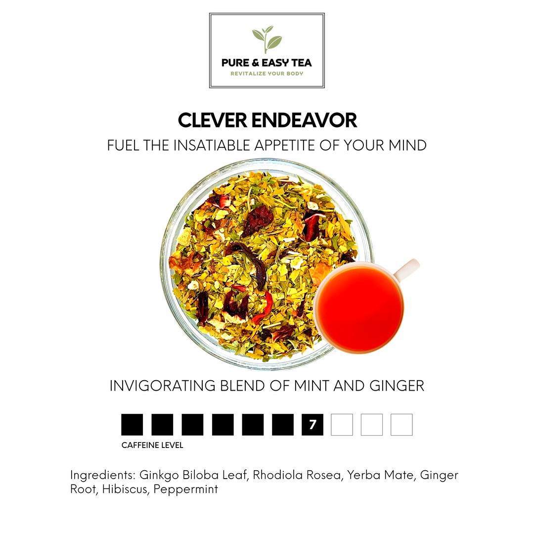 Clever Endeavor "Performance Loose Tea Collection" Pure & Easy Tea