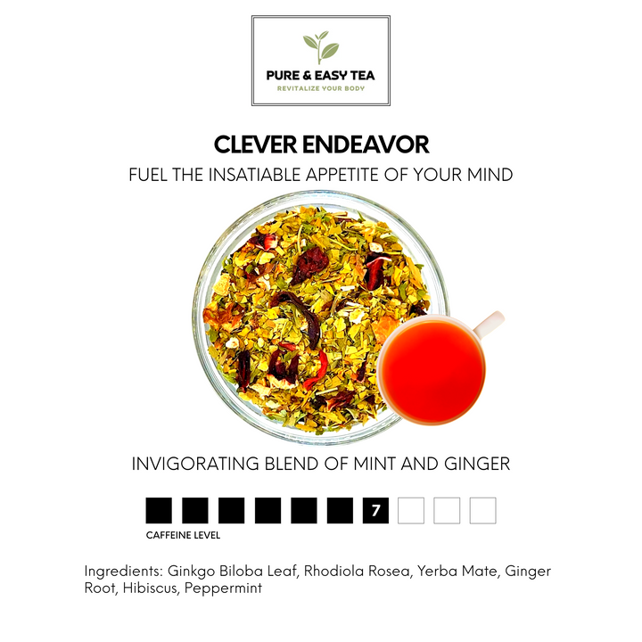Clever Endeavor "Performance Loose Tea Collection" Pure & Easy Tea