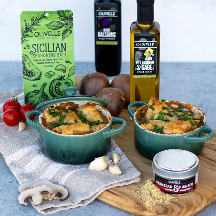 Wild Mushroom & Sage Infused Olive Oil