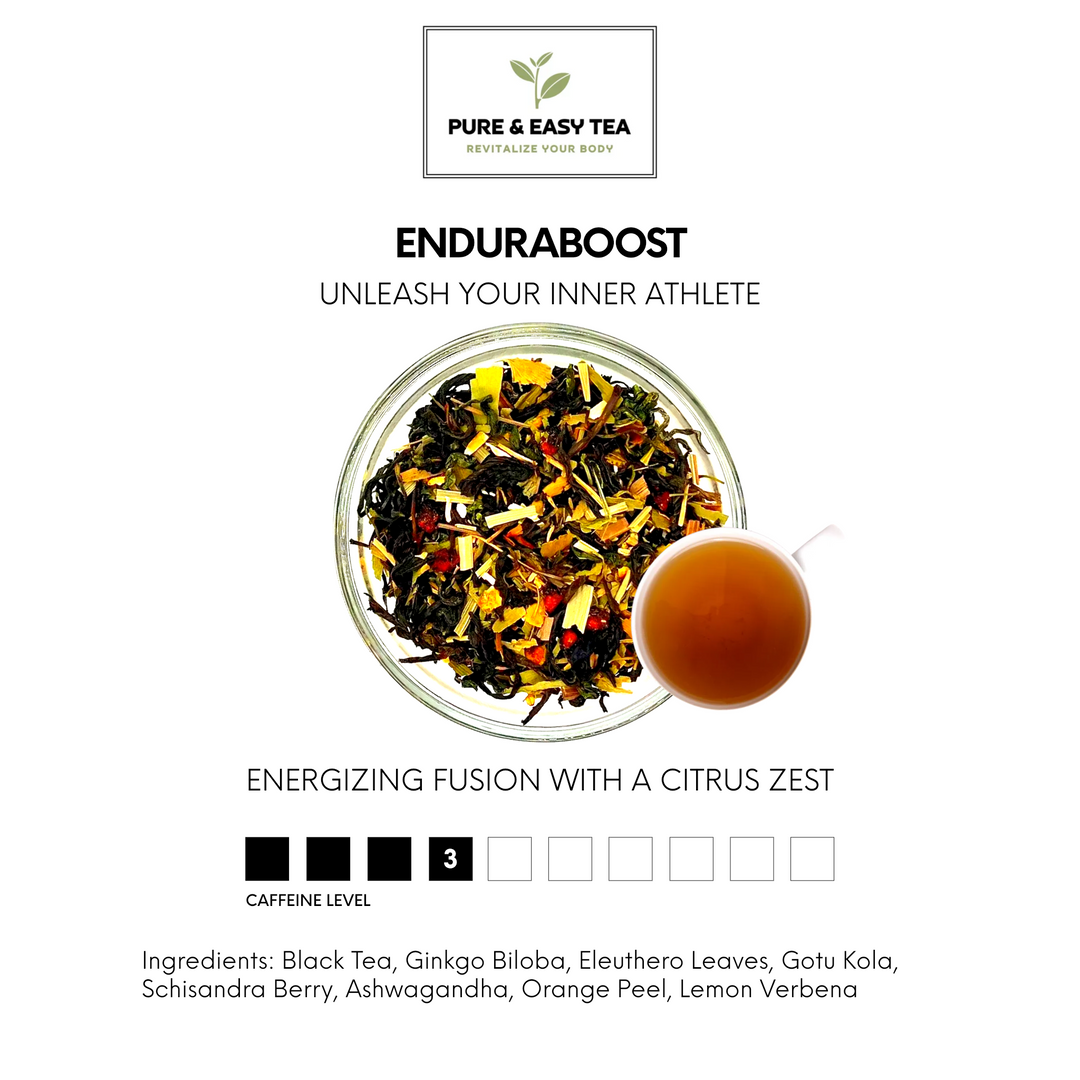 EnduraBoost "Performance Loose Tea Collection" Pure & Easy Tea
