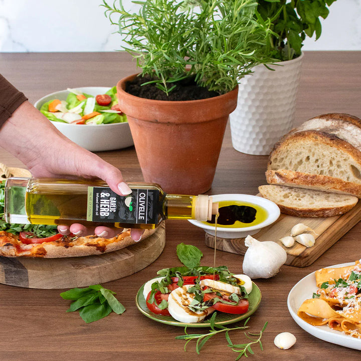 Garlic & Herb Infused Olive Oil