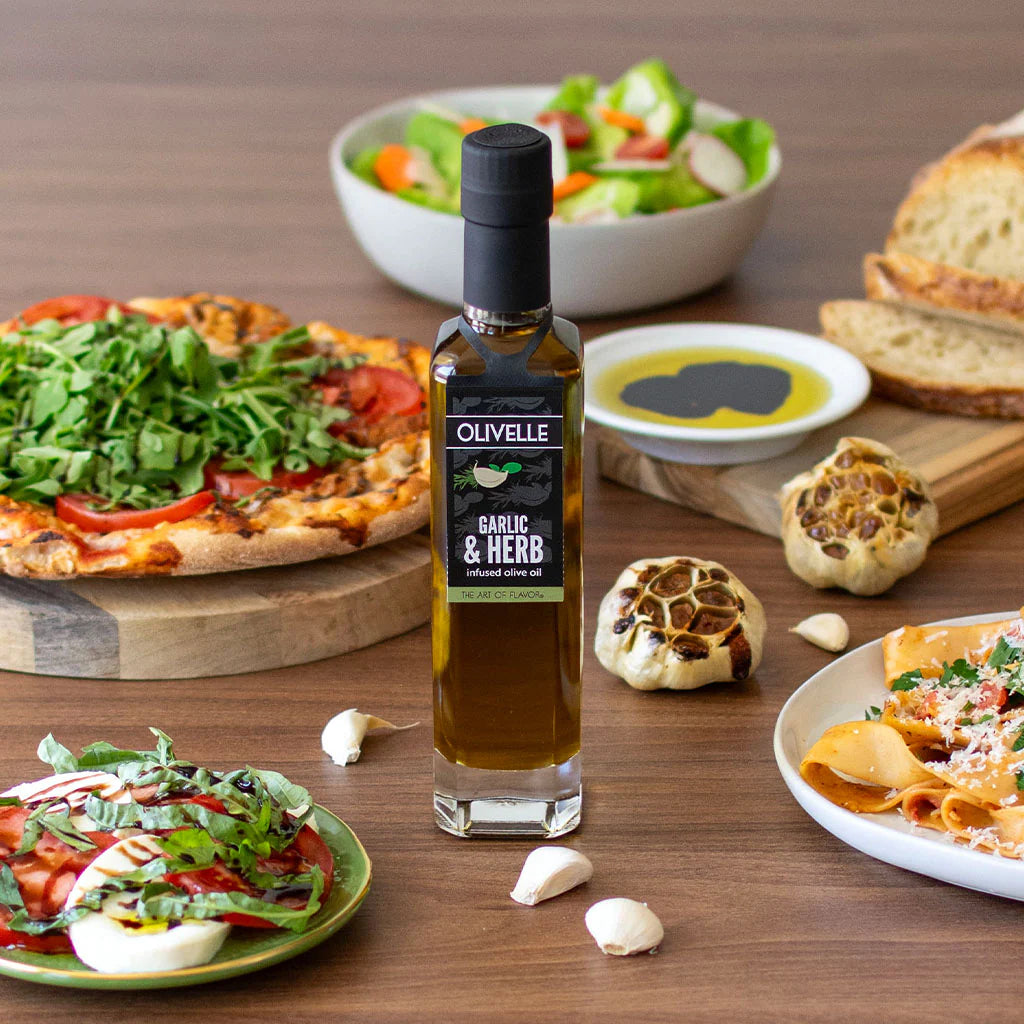 Garlic & Herb Infused Olive Oil