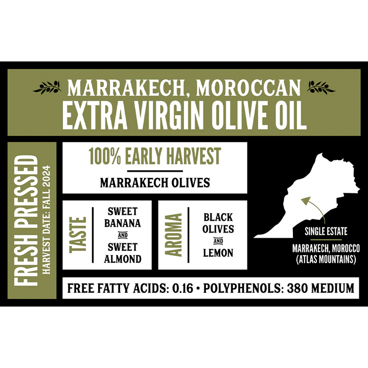 Marrakech Moroccan Extra Virgin Olive Oil
