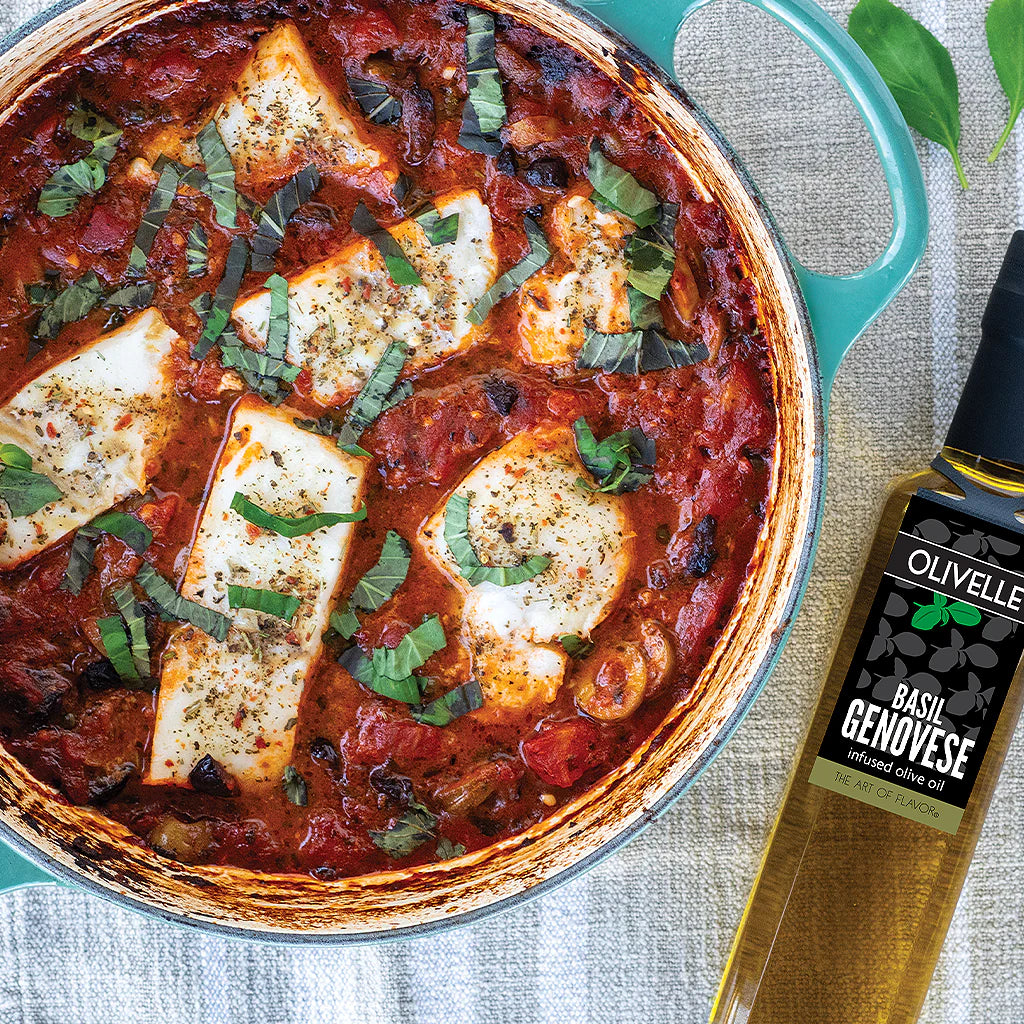 Basil Genovese Infused Olive Oil