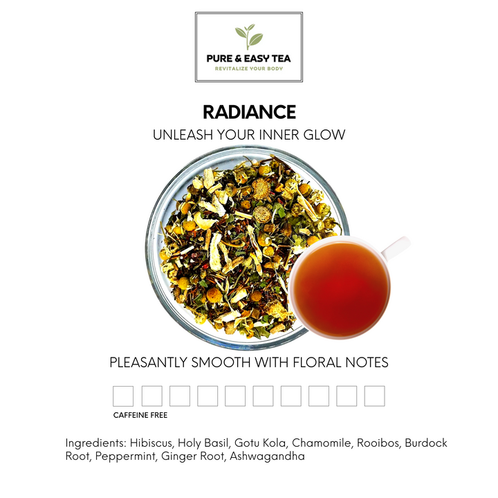 Radiance "Wellness Loose Tea Collection" Pure & Easy Tea