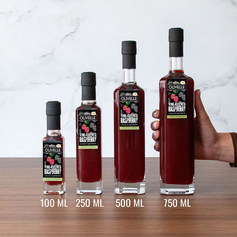 Perfect Pairing: Sicilian Lemon Infused Olive Oil & Vine-ripened Raspberry White Barrel Aged Balsamic